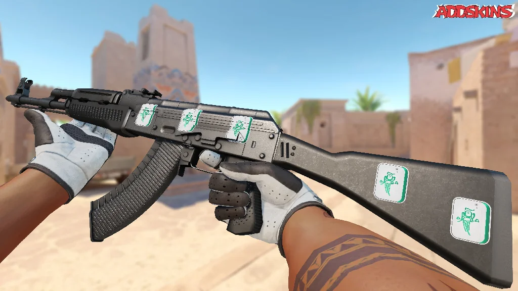 Sticker | Mahjong Rooster inspecting