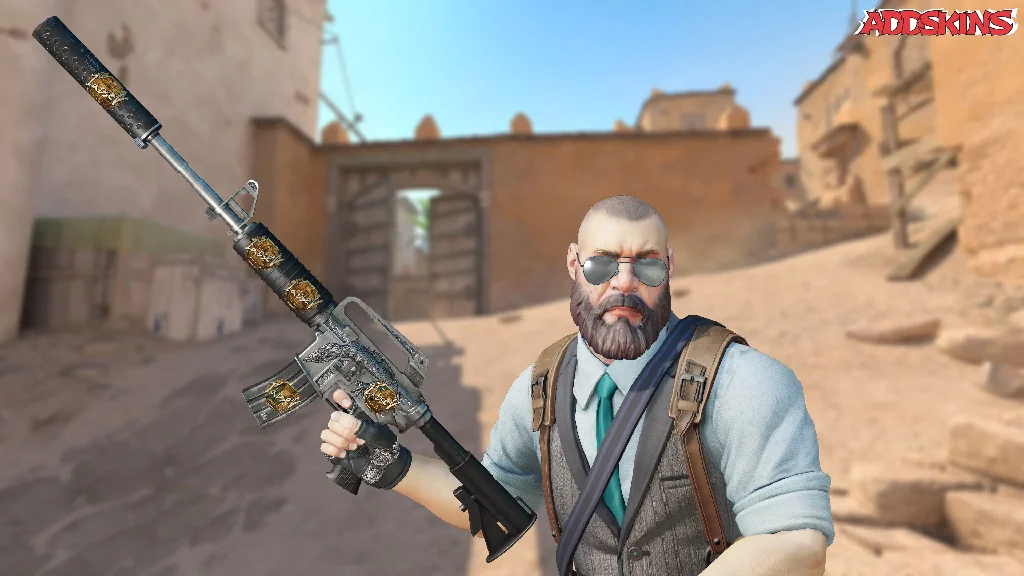Sticker | tabseN (Gold) | London 2018 pose-2