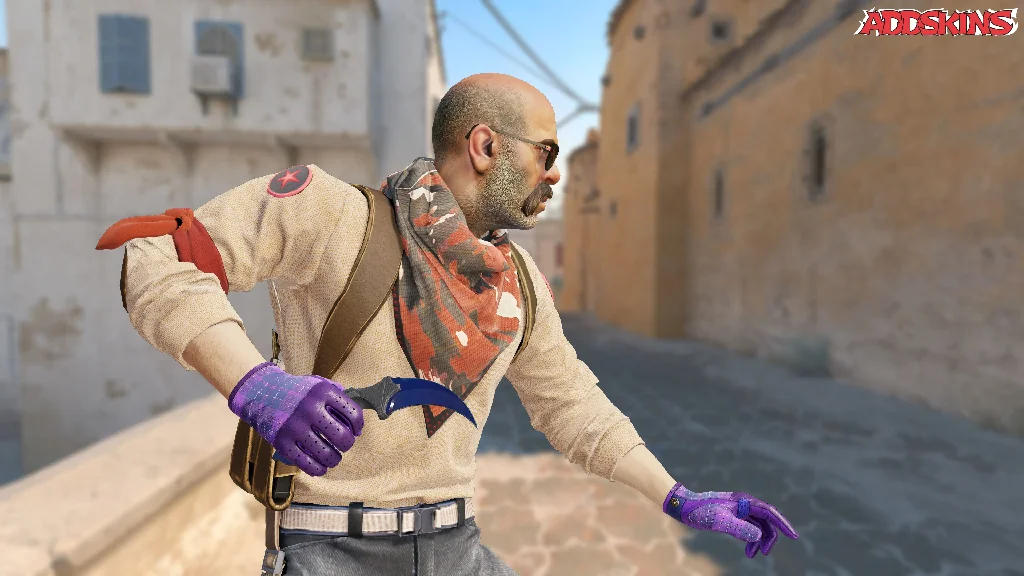 ★ Karambit | Doppler Black Pearl pose-3