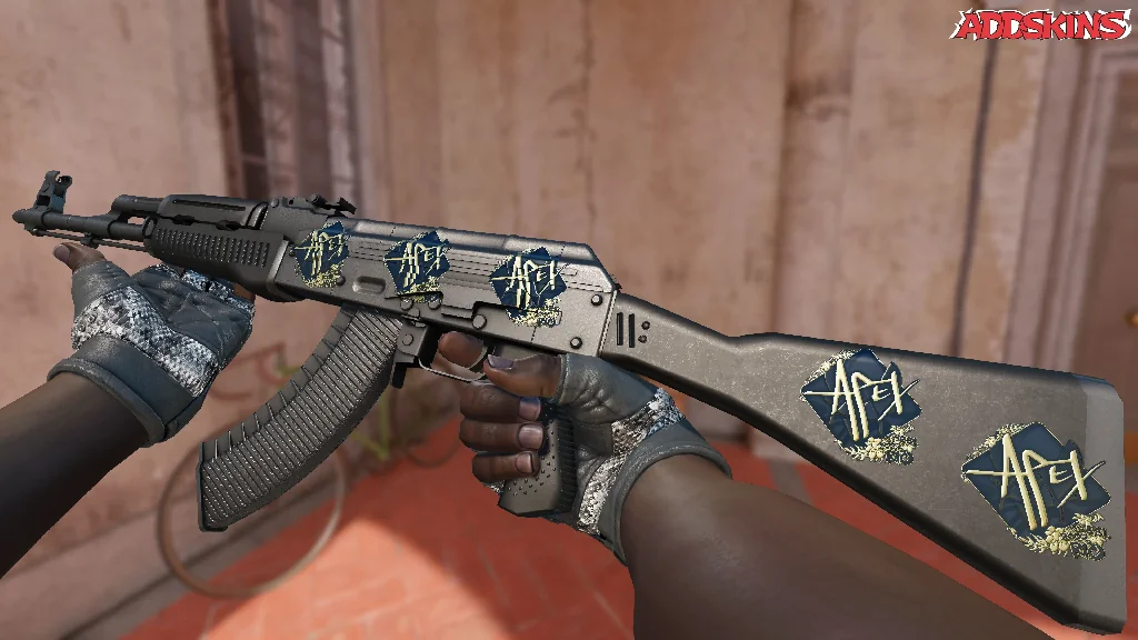 Sticker | apEX (Gold) | Rio 2022 inspecting