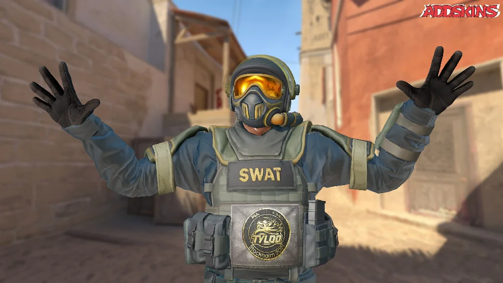 Patch | Tyloo (Gold) | Stockholm 2021 pose-1
