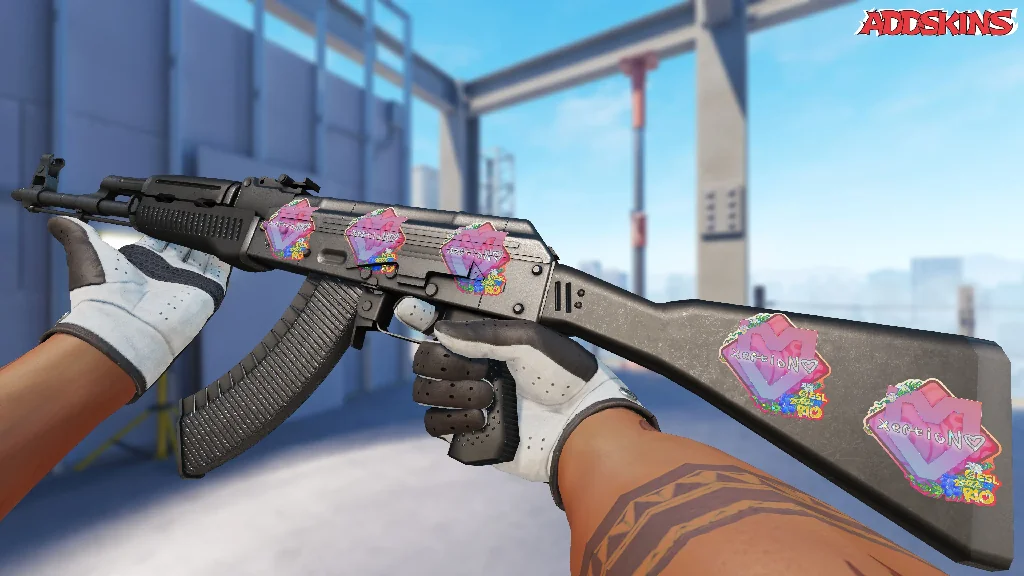 Sticker | xertioN (Glitter) | Rio 2022 inspecting