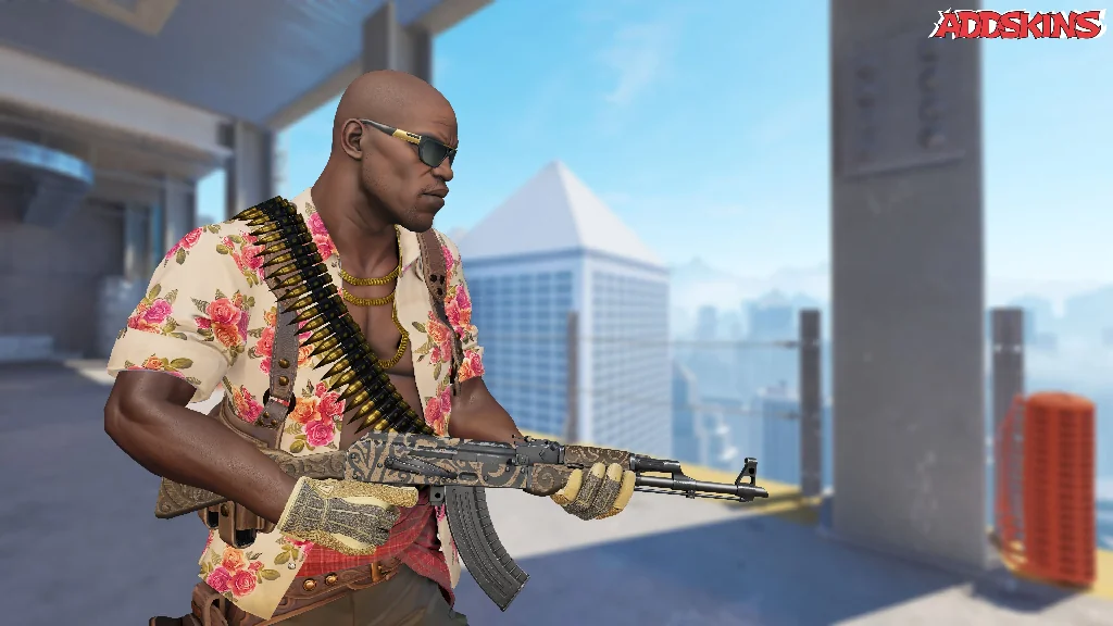 AK-47 | Uncharted pose-3