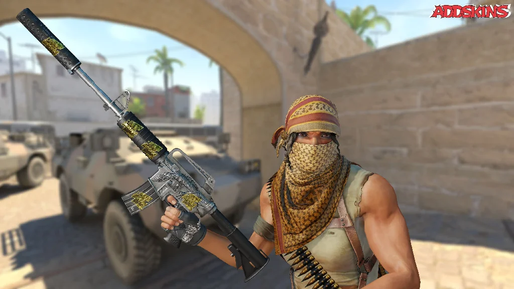 Sticker | flusha (Gold) | Atlanta 2017 pose-2