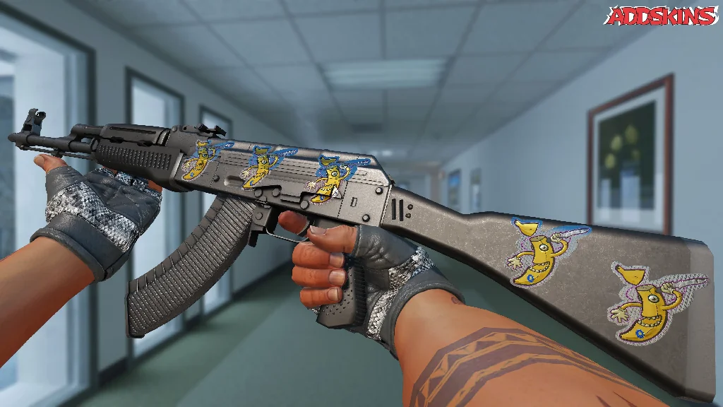 Sticker | Stupid Banana (Foil) inspecting