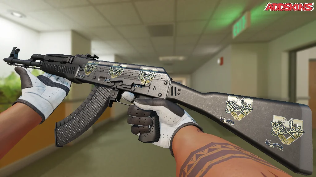 Sticker | dexter (Gold) | Paris 2023 inspecting