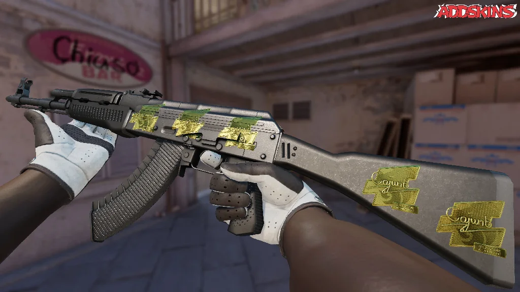 Sticker | cajunb (Gold) | Atlanta 2017 inspecting