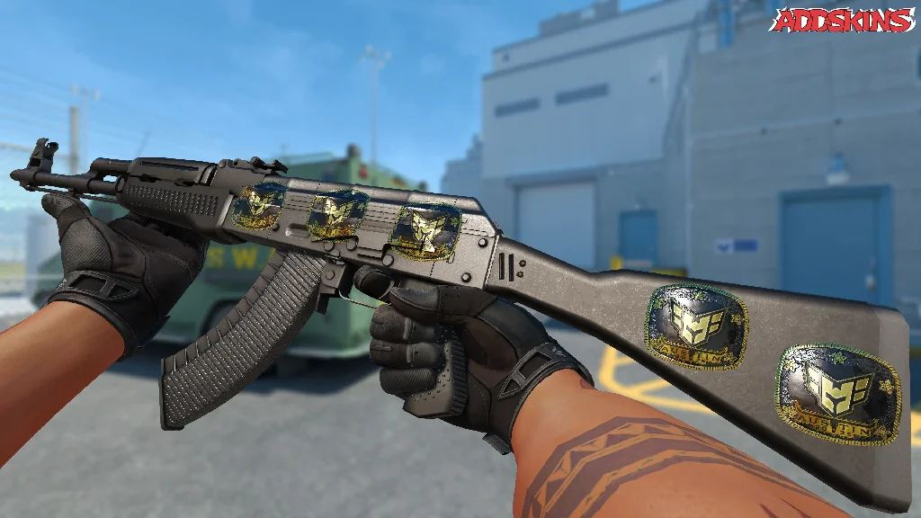 Sticker | HEROIC (Gold) | Austin 2025 inspecting