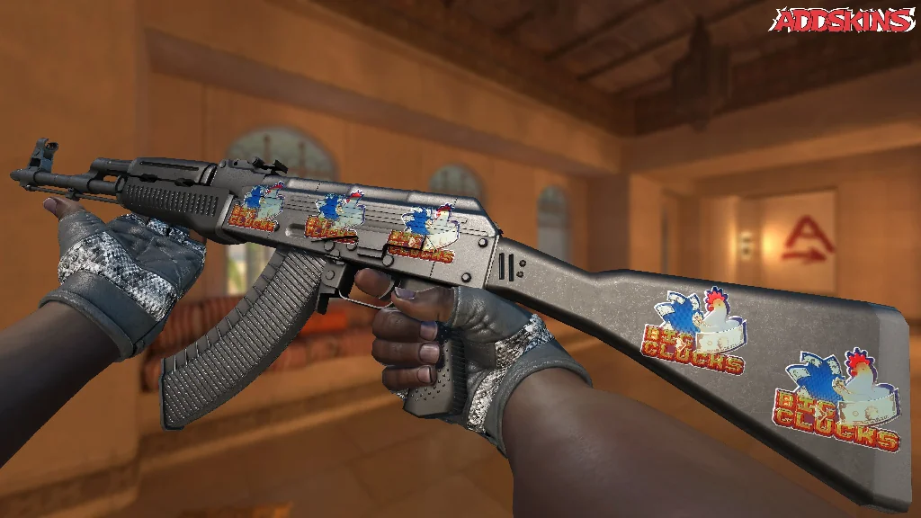 Sticker | Big Clucks (Foil) inspecting