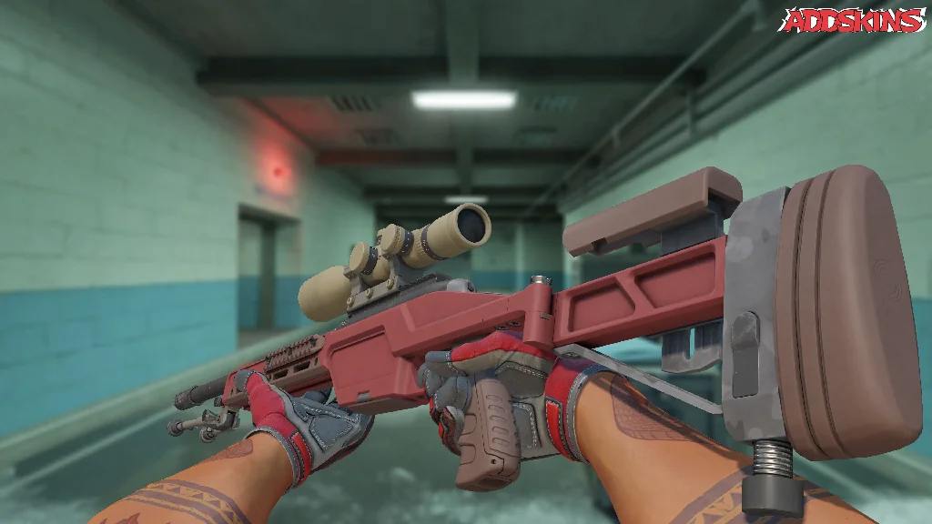 SSG 08 | Red Stone inspecting
