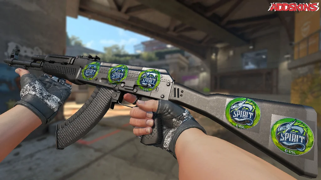 Sticker | Team Spirit (Foil) | Katowice 2019 inspecting