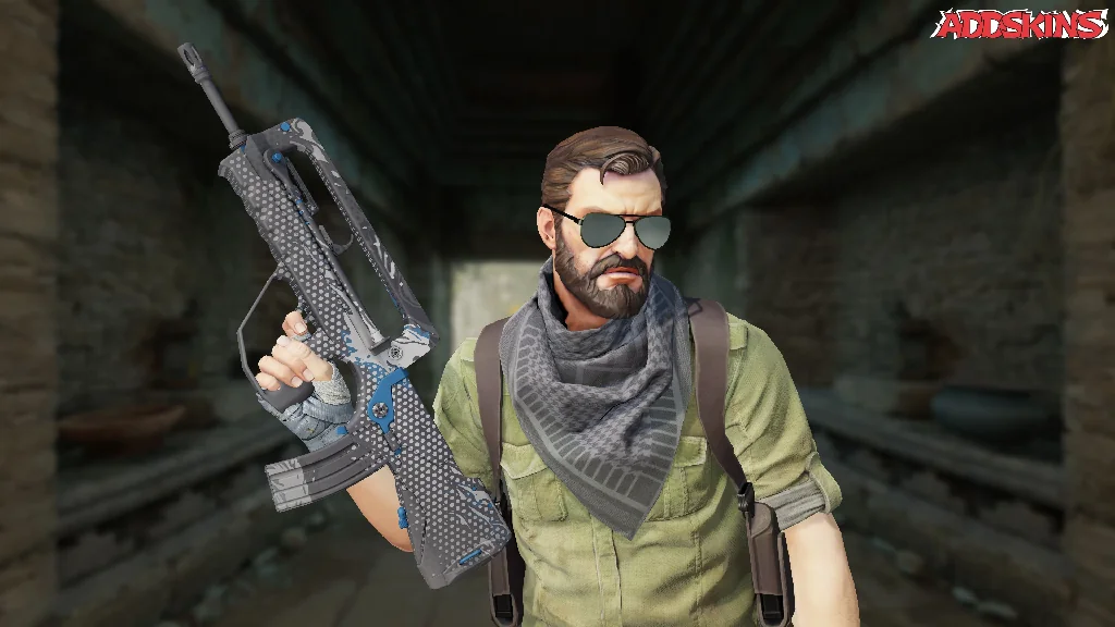 FAMAS | Halftone Wash pose-2