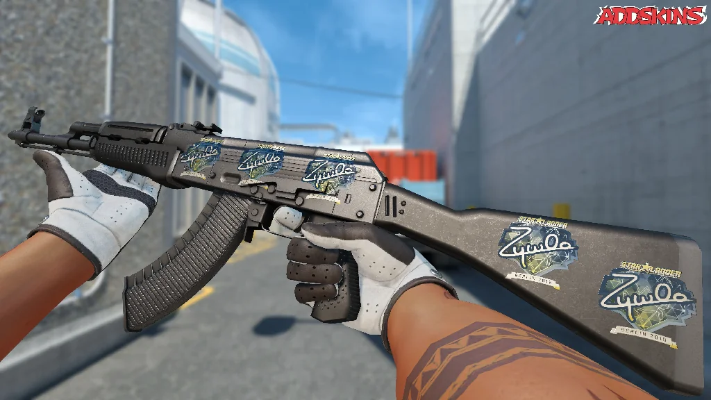 Sticker | ZywOo (Gold) | Berlin 2019 inspecting