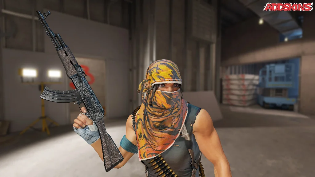 AK-47 | Steel Delta pose-2