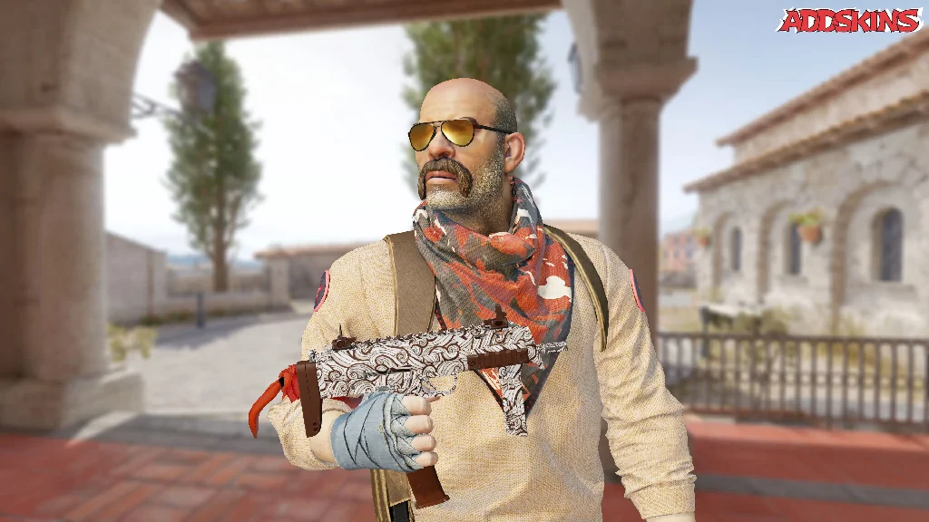 MP7 | Gunsmoke pose-1