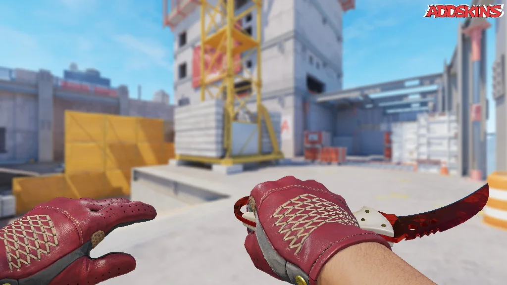 ★ Talon Knife | Doppler Ruby holding