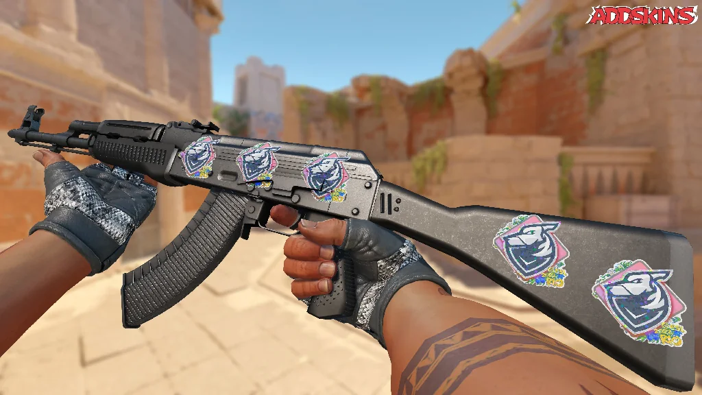 Sticker | Grayhound Gaming (Glitter) | Rio 2022 inspecting