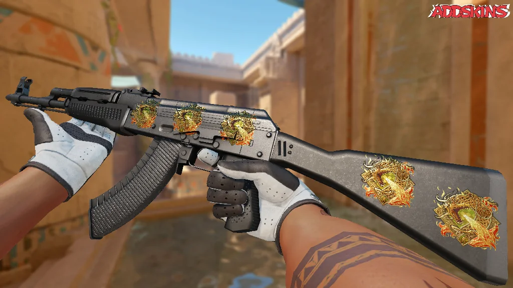 Sticker | Dragon Lore (Foil) inspecting