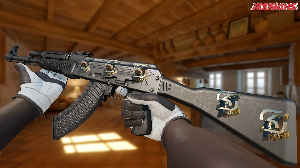 Sticker | SK Gaming (Gold) | Boston 2018 inspecting