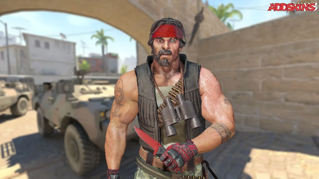 ★ Nomad Knife | Crimson Web pose-1