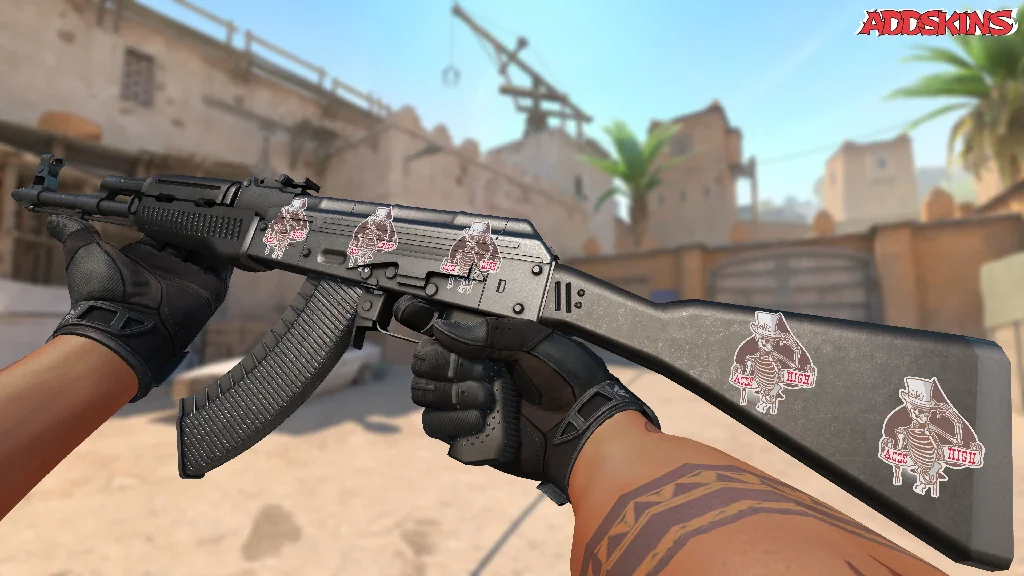 Sticker | Aces High inspecting