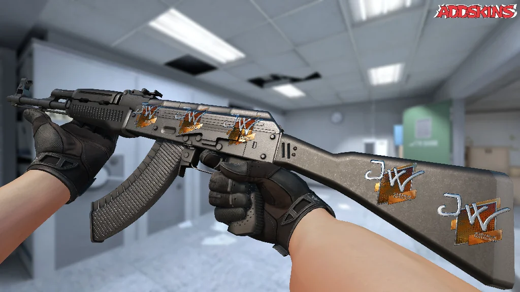 Sticker | JW (Foil) | Boston 2018 inspecting