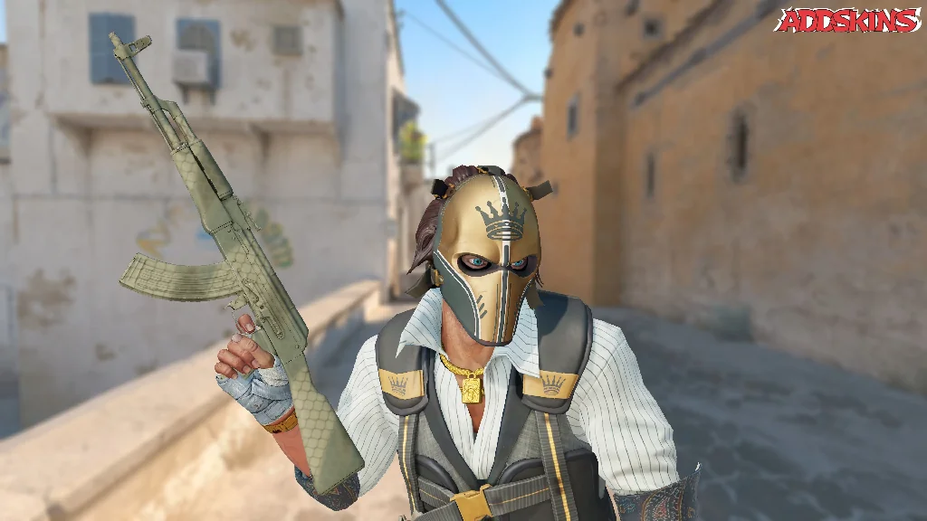 AK-47 | Safari Mesh pose-2
