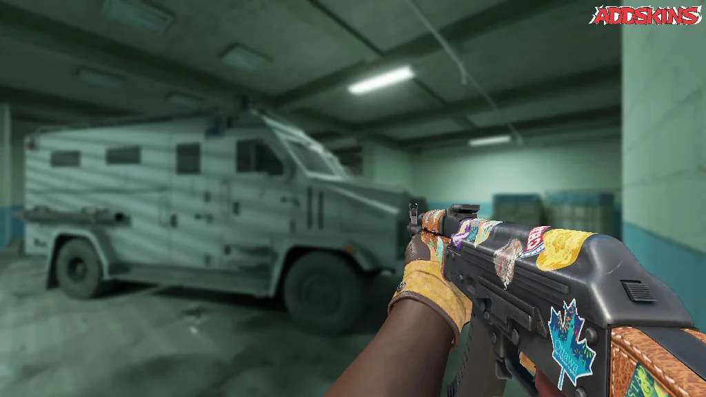 AK-47 | Jet Set holding