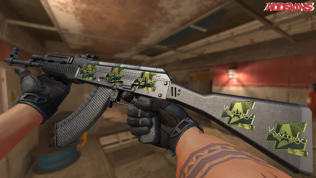 Sticker | Kjaerbye (Gold) | Atlanta 2017 inspecting