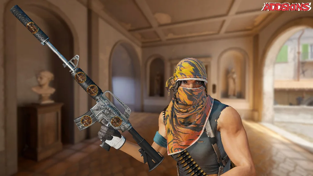 Sticker | buster (Gold) | Katowice 2019 pose-2