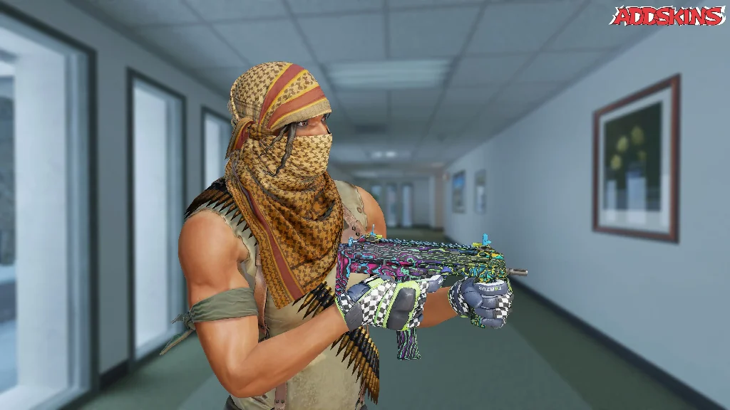 MP7 | Neon Ply pose-3