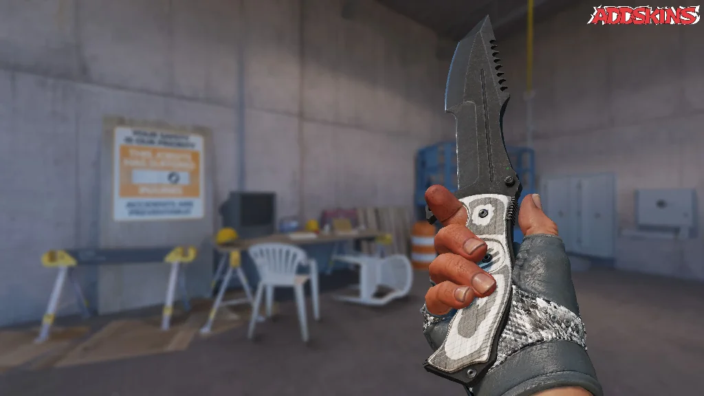 ★ Huntsman Knife | Black Laminate inspecting