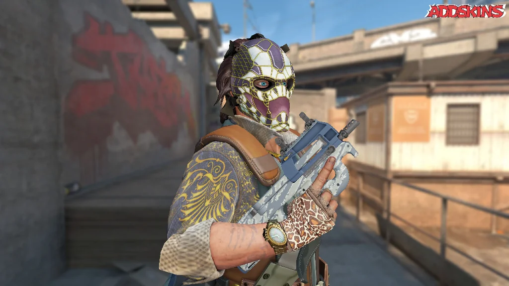 P90 | Blue Tac pose-2