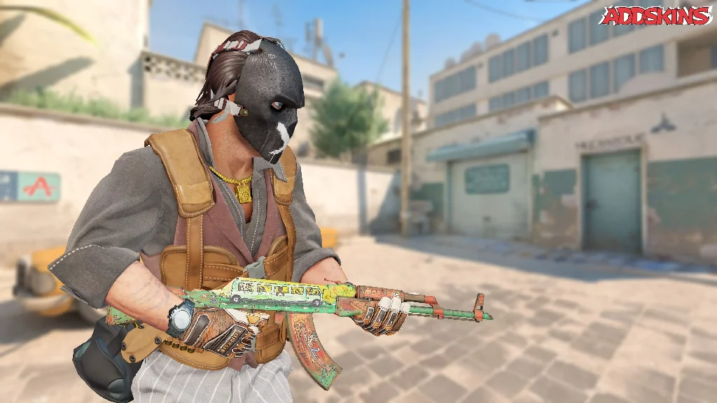 AK-47 | The Outsiders pose-3