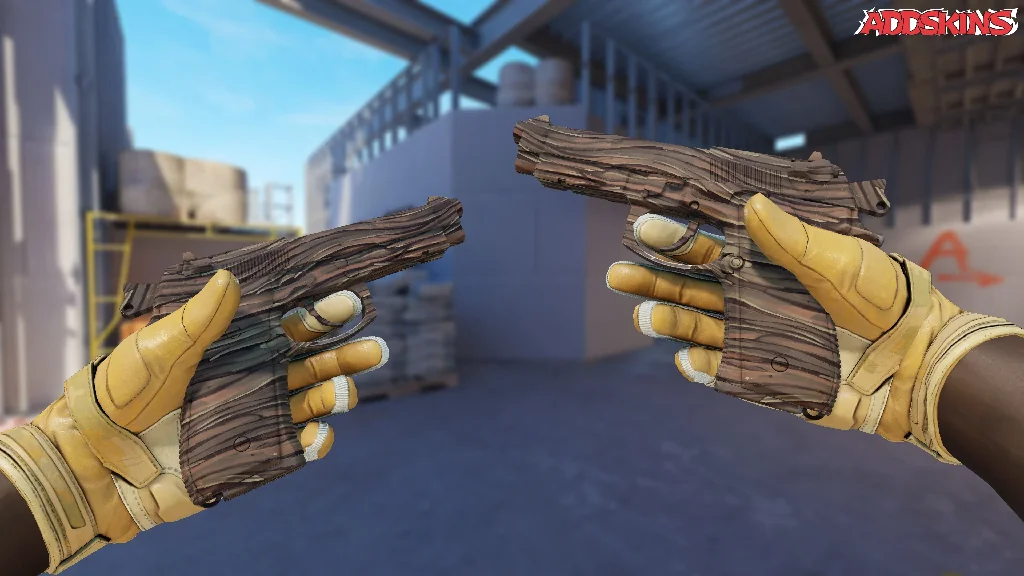 Dual Berettas | Drift Wood inspecting