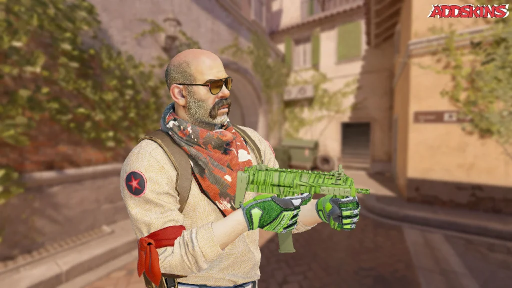MP7 | Tall Grass pose-3