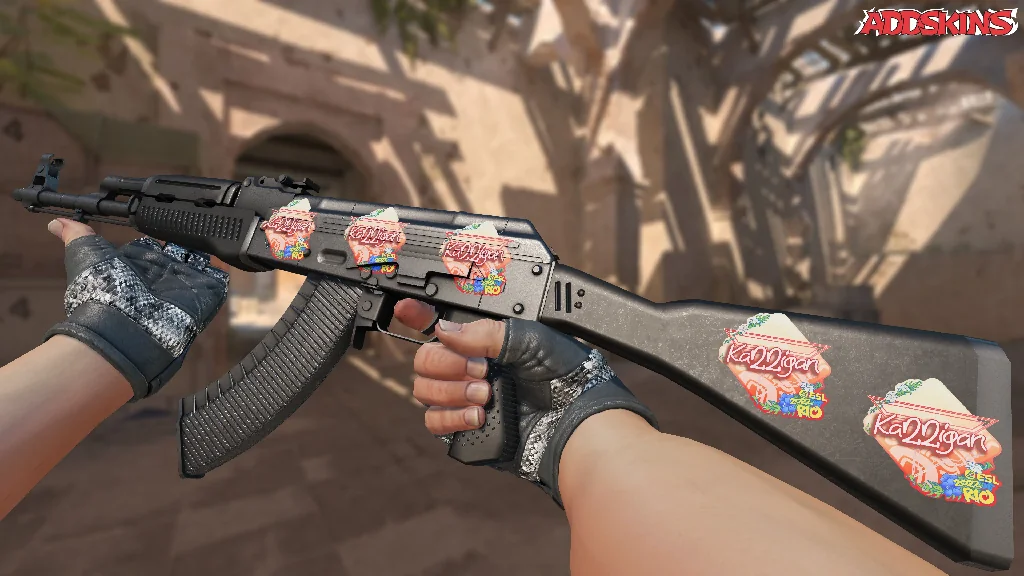 Sticker | karrigan | Rio 2022 inspecting