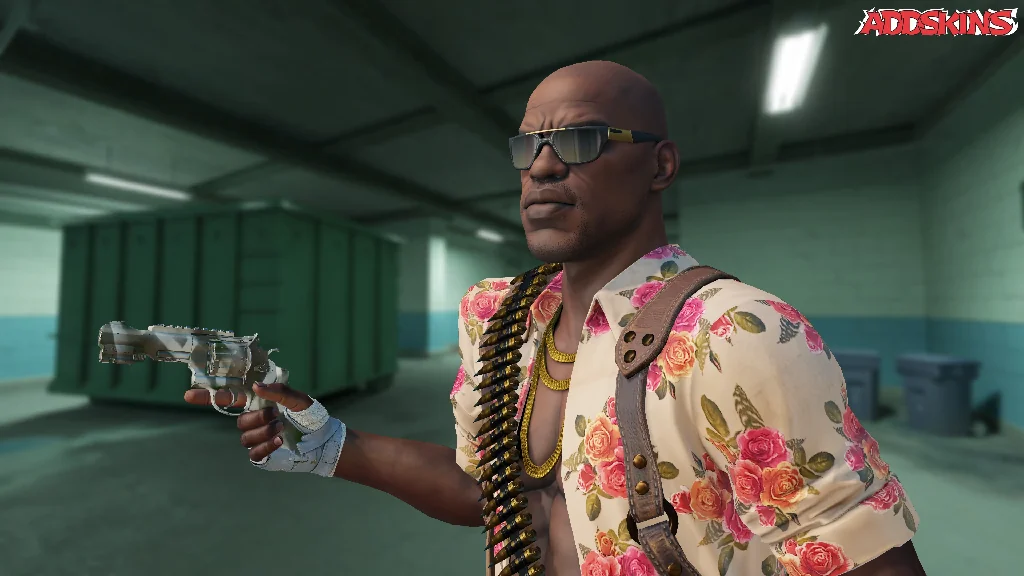 R8 Revolver | Bone Mask pose-3