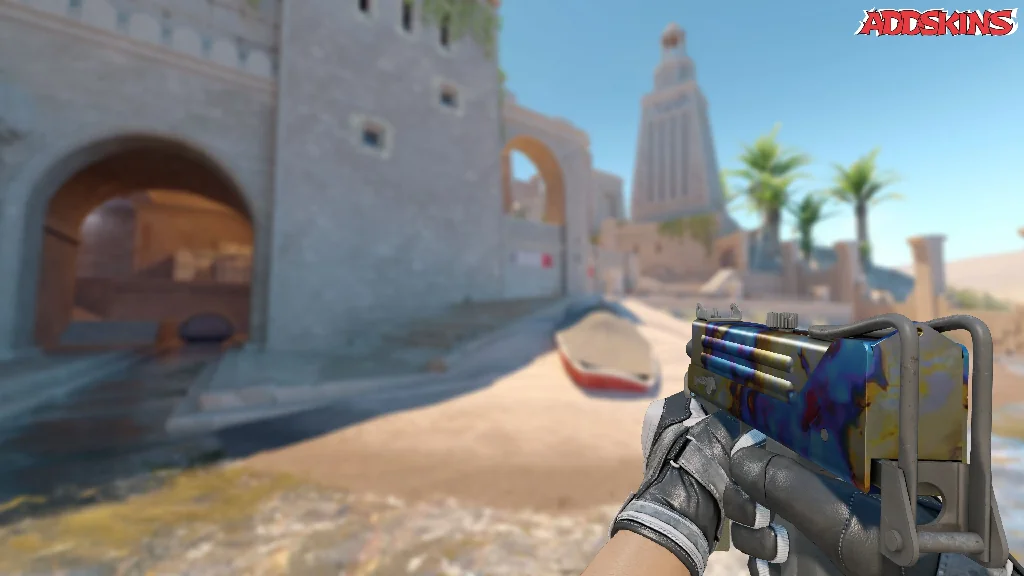 MAC-10 | Case Hardened holding
