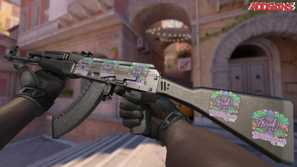 Sticker | Tiger (Embroidered) | Budapest 2025 inspecting