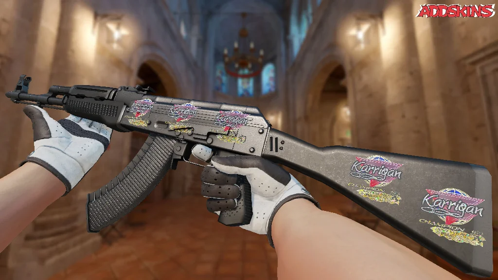 Sticker | karrigan (Glitter, Champion) | Antwerp 2022 inspecting