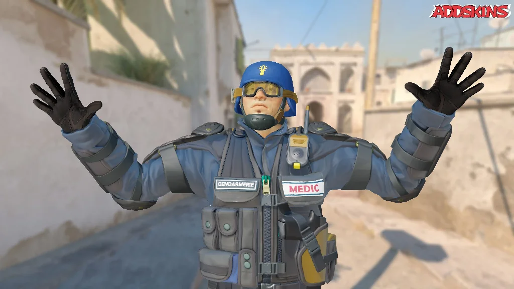 Sous-Lieutenant Medic | Gendarmerie Nationale pose-1