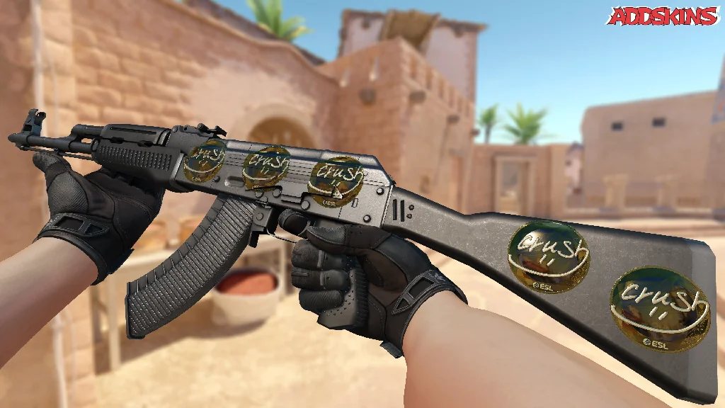 Sticker | crush (Gold) | Katowice 2019 inspecting