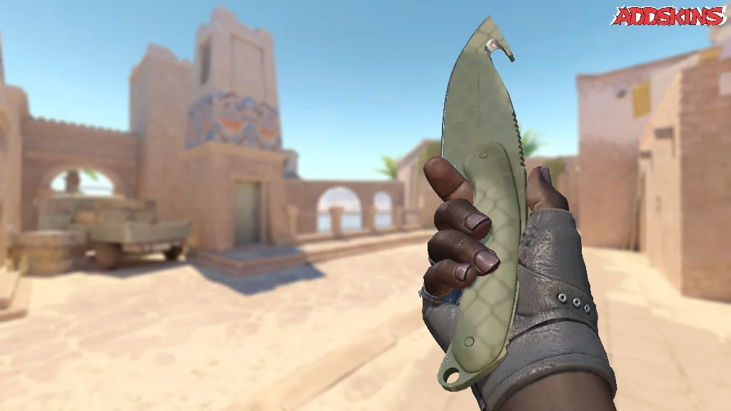 ★ Gut Knife | Safari Mesh inspecting