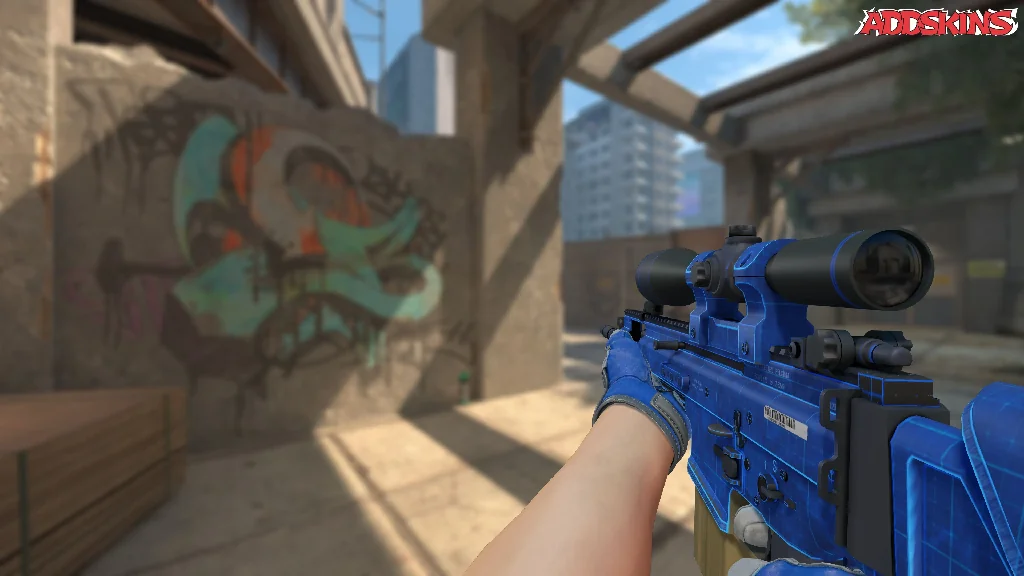 SCAR-20 | Blueprint holding