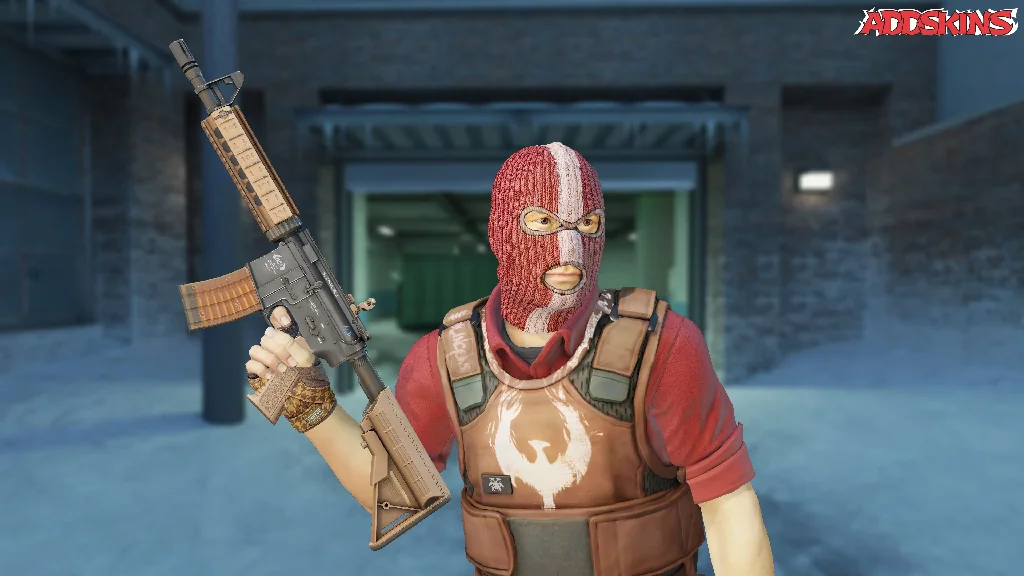 M4A4 | Poly Mag pose-2