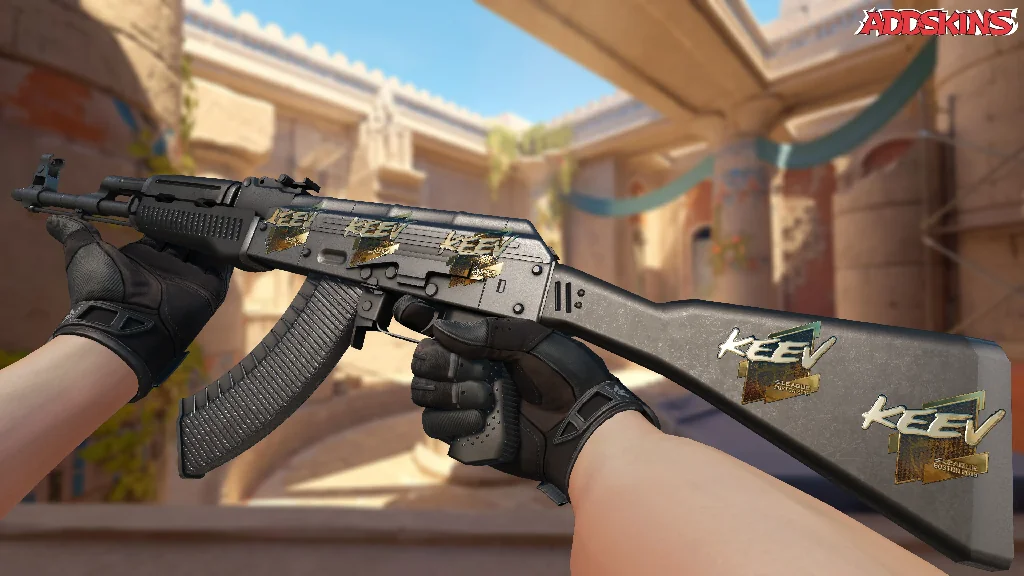 Sticker | keev (Gold) | Boston 2018 inspecting