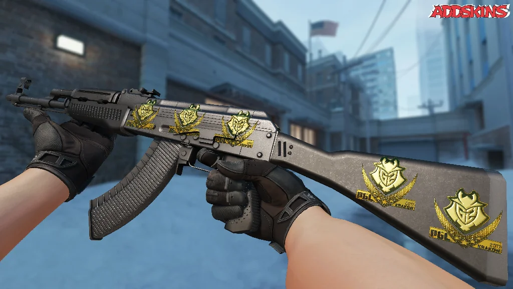 Sticker | G2 Esports (Gold) | Krakow 2017 inspecting