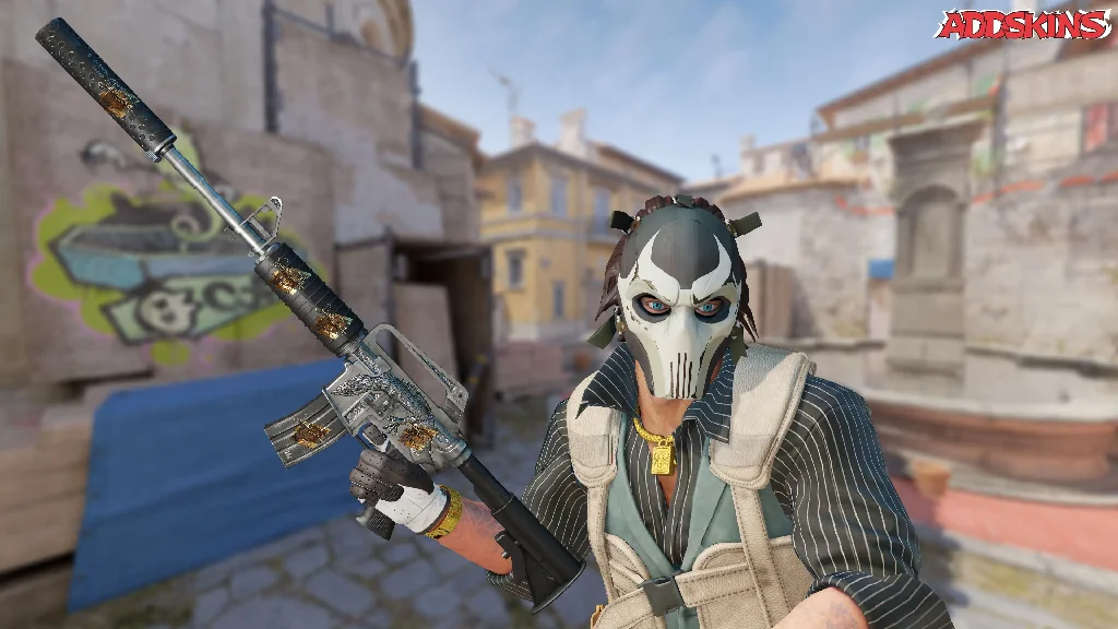 Sticker | ShahZaM (Gold) | Boston 2018 pose-2