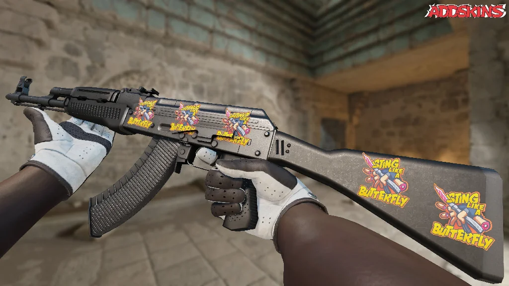 Sticker | Sting Like A Butterfly inspecting